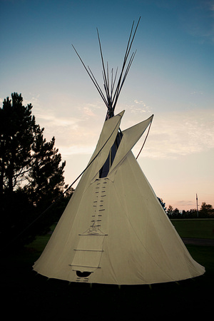 Tatamagouche Centre, Teepee in front of the Tatamagouche Centre