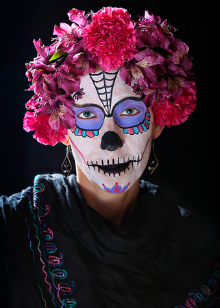 Day of the Dead - Mexico - portrait - Hants County wedding - portrait - lifestyle - photographer