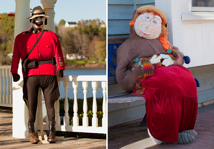 RCMP and the knitter woman