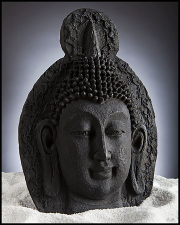 Buddha Mask - Black