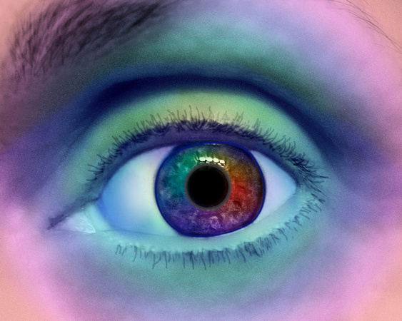 eye, rainbow, "rainbow eye"